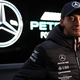A photo of George Russell in his Mercedes kit.